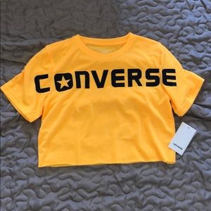 Converse crop top